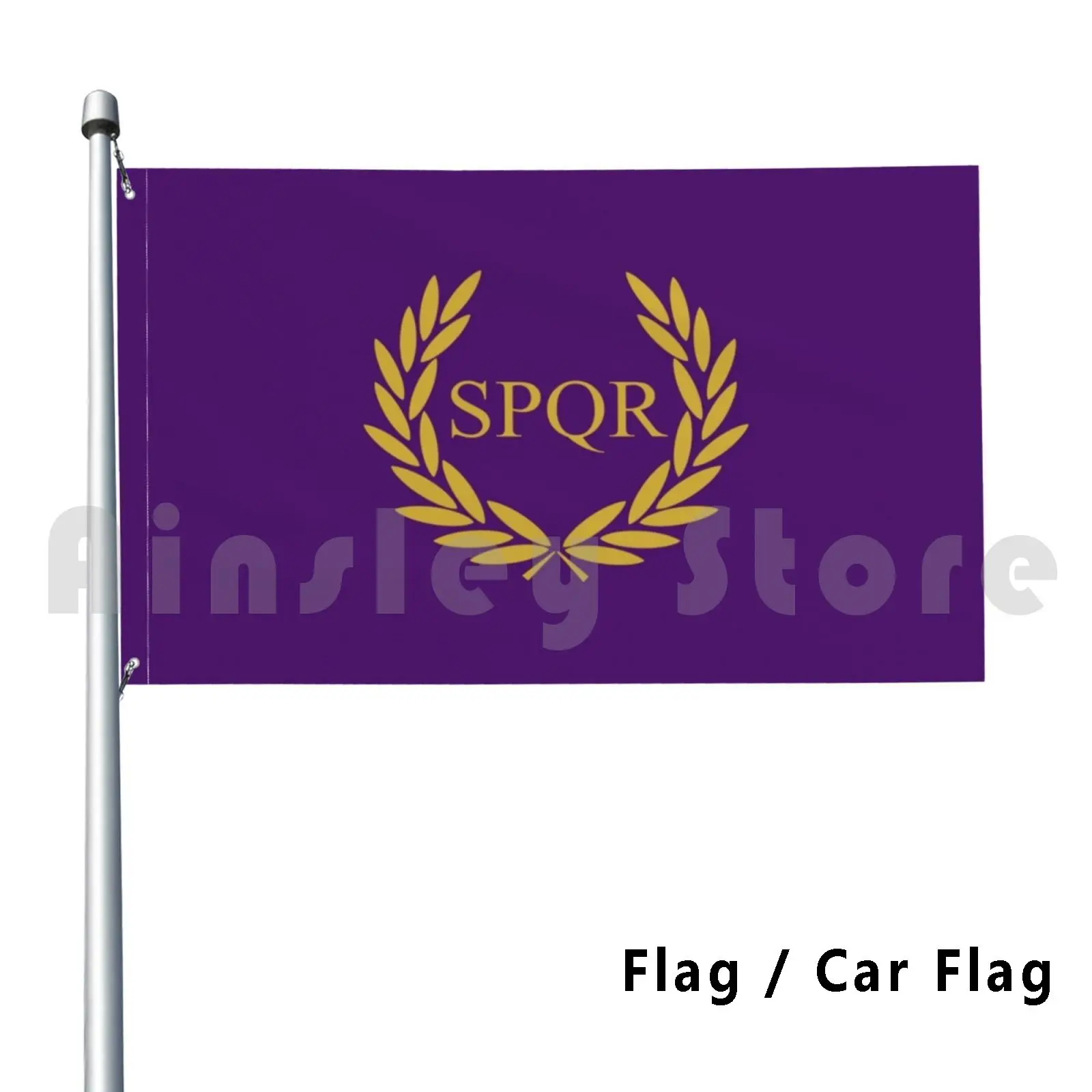 Camp Jupiter Flag Car Flag Funny Camp Half Blood Percy Jackson Pjo Heroes Of Olympus Hoo Greek Mythology