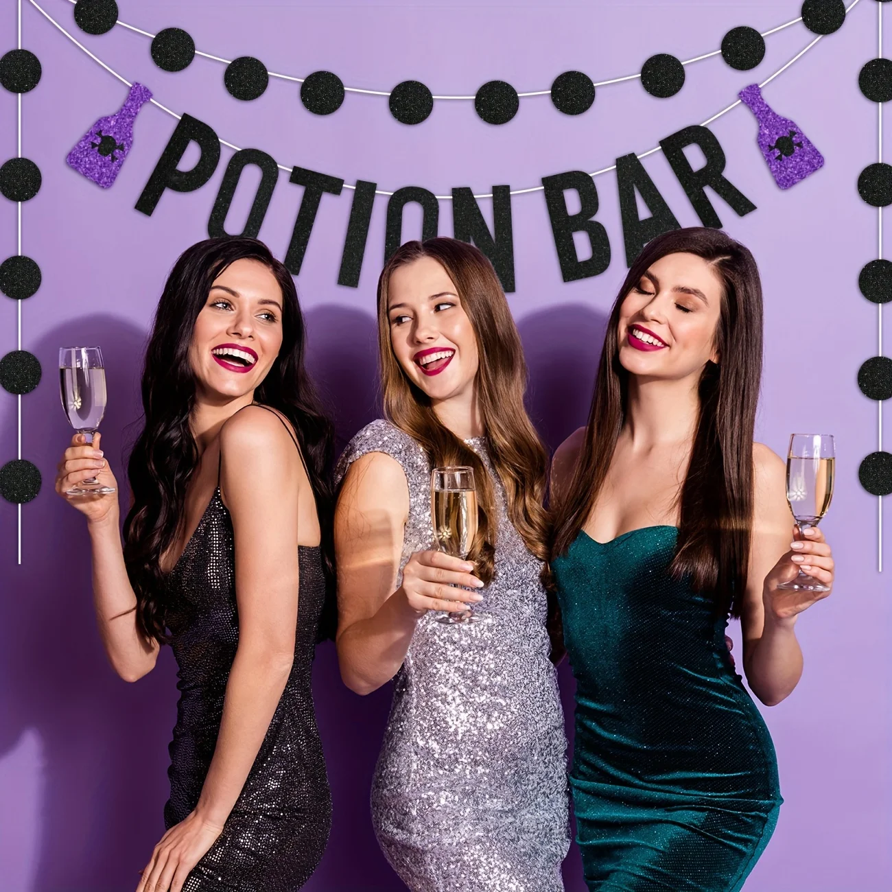 Potion Bar Banner Halloween Halloween Party Decorations for Adults Pick Your Poison Banner Hocus Pocus Halloween Decorations Hal