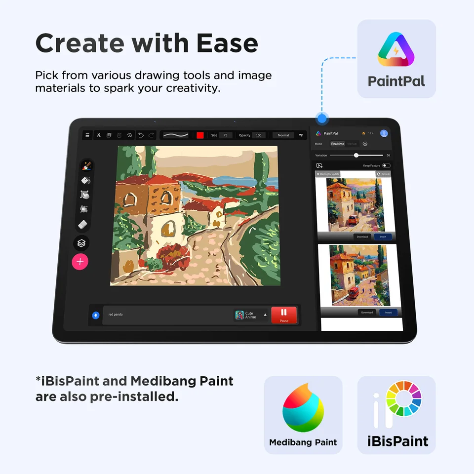 UGEE UT3 Fun Drawing Pad 14.25 inch 2.4K Ultra HD Android 14