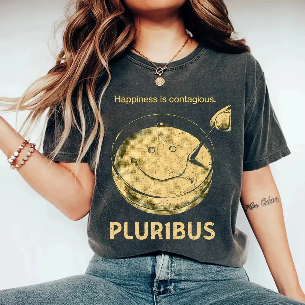 Printed T-shirt with The Slogan 