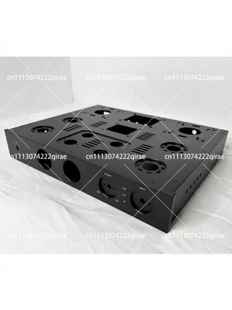 （New）Aluminum Alloy Push-Pull Audio Chassis High Fever Front Stage Power Supply Box Custom DIY Amplifier Case