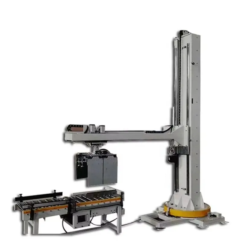 Custom Bag Carton Palletizer Machine,Automatic Single Column Robot Palletizer Industrial Commercial Stacking Equipment