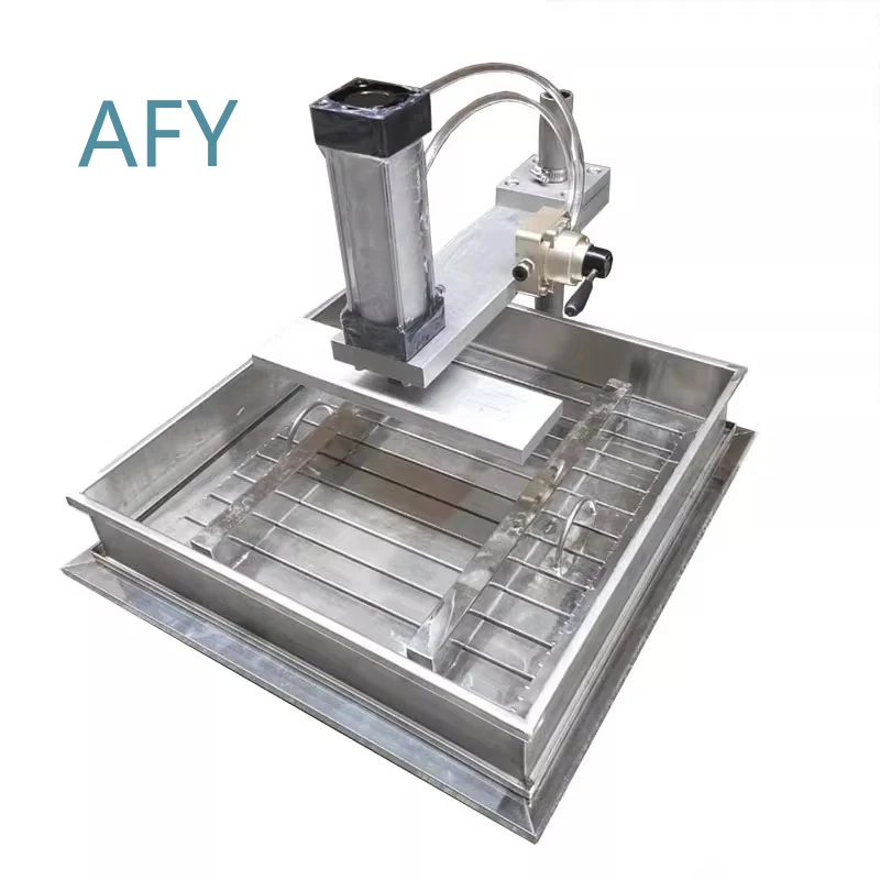 Commercial Tofu Making Machine for Pneumatic Press Forming Mold Kit Tool with Adjustable Pressure Control and Food Grade