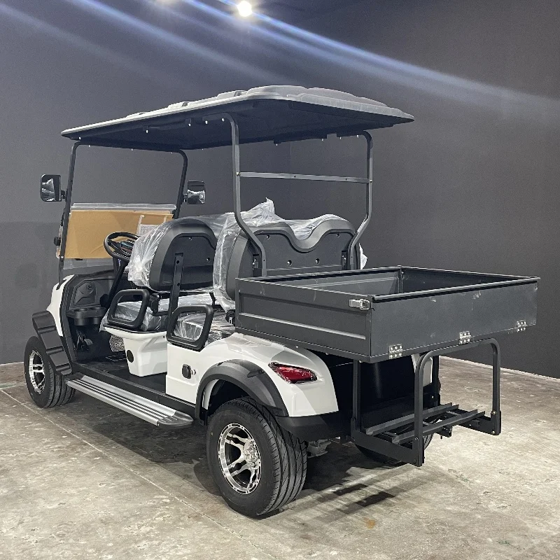 أفضل مورد مصنع عطلة السيارات أفضل مورد على الطرق الوعرة الشارع القانوني 4 الركاب الليثيوم عربة الغولف الكهربائية للبيع #2