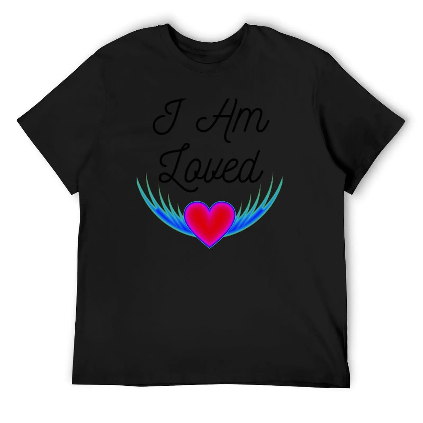 

I am loved T-Shirt funny costumes animal prinfor boys graphics Men's t shirts