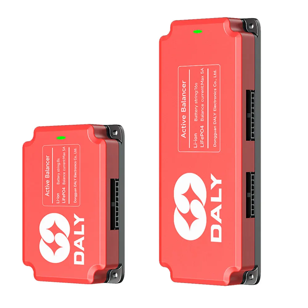 Carte d'équilibrage Daly BMS 5A 18650 Équilibreur d'égaliseur actif Lifepo4 3S 4S 8S 10S 13S 16S Équilibreur actif Packs de batteries au lithium