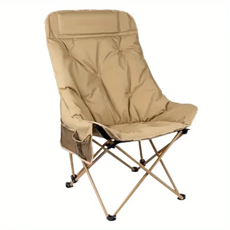 High back outdoor barbecue picnic dining table chair set portable folding camping beach chair