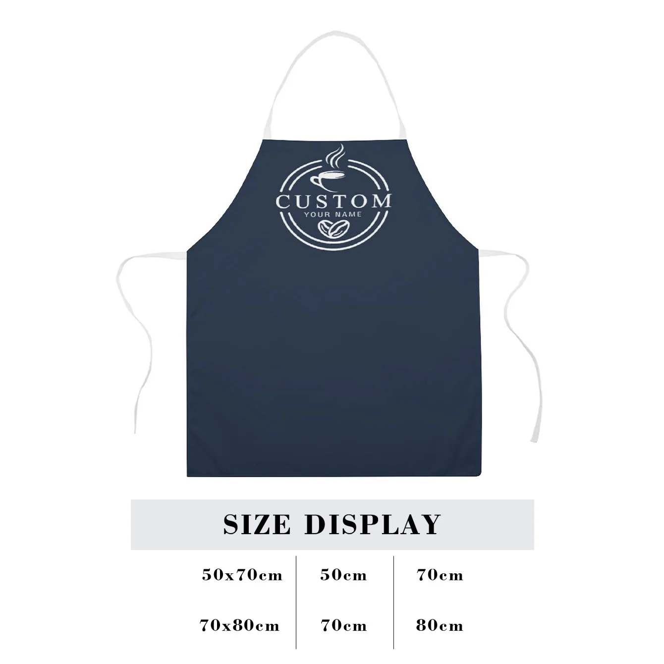 Personalized Logo ApronCustom Text ApronRestaurant Apron ChefApron Custom PrintApron Kitchen ApronWomen and Men