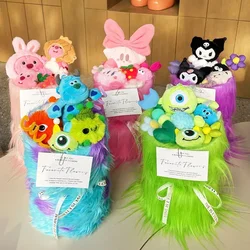 Sullivan Monster University Big Eyed Monster Kuromicabi Princess Doll Bouquet Doll Cartoon Bouquet Long Hair 3d Birthday Gift