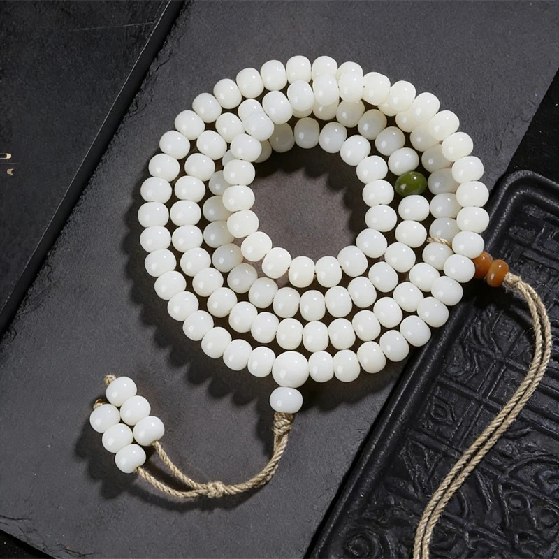 white-jade-bodhi-108-beads-bracelet-calming-meditation-prayer-beads-handheld-necklace-for-men-and-women-gifts