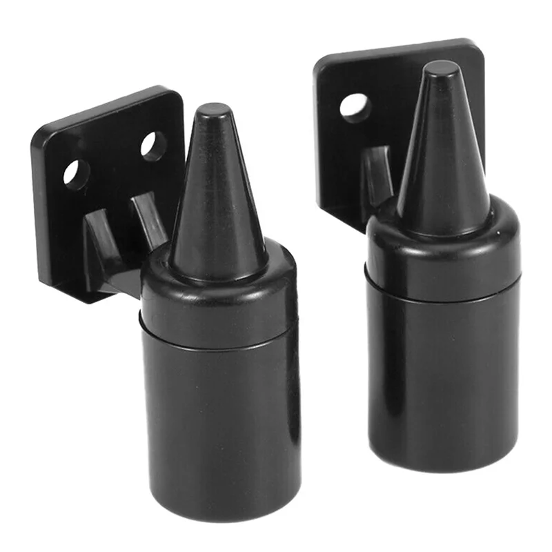 New 2PCS Black Ultrasonic Car Deer Animal Alert Warning Whistles Safety Sound Alarm Auto Driving Accessories