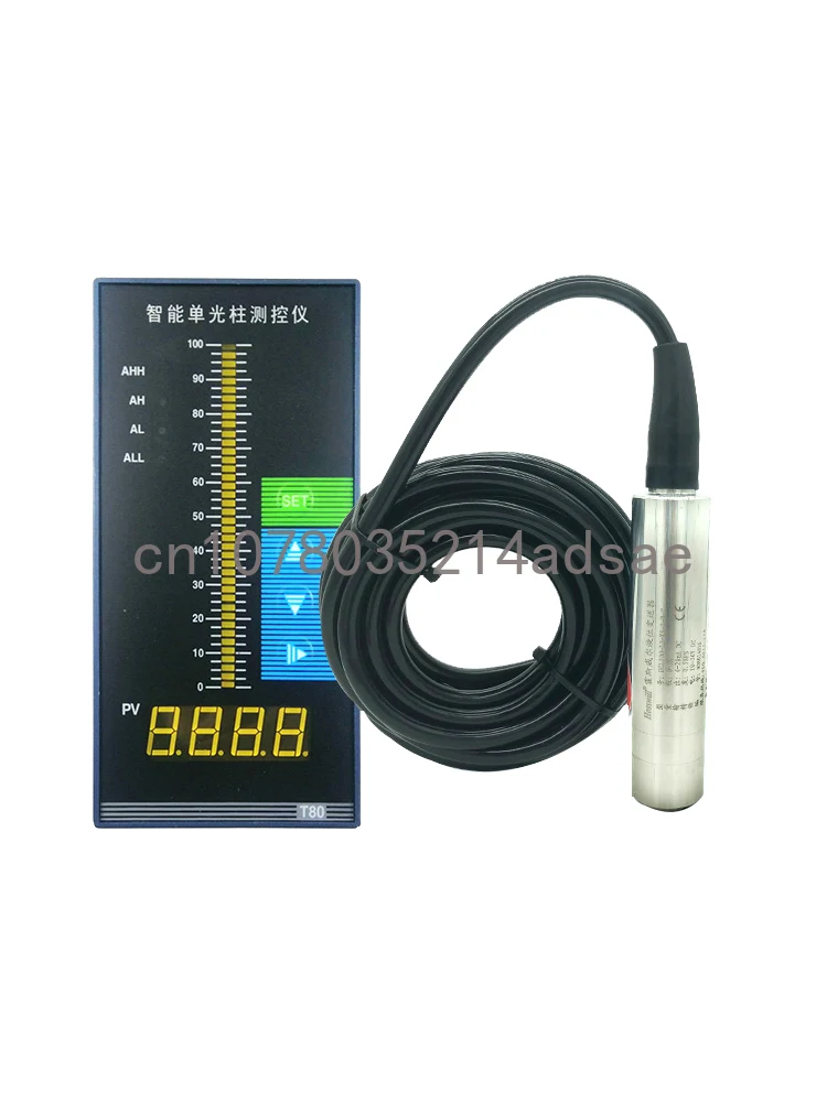 Liquid Level Transmitter Liquid Level Sensor Detection Water Level Gauge Hydrostatic High Temperature Water Tank Tank 4-20MA