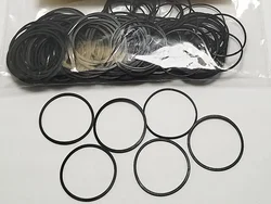 6089F Flat Type Rubber Watch Caseback Gasket Assortment of Waterproof Watch Cover O Ring Pack for Watchmakers