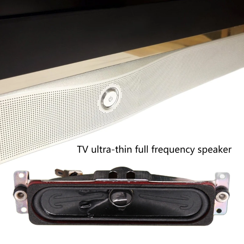 HiFi 10W Power Output Neodymium Speakers Thin Full Ranges Fit for Home Theater TVs Superior Sound Quality