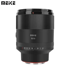 Meike 85mm f1.4 Full Frame Auto Focus Large Aperture Portrait Lens (STM Motor) for Nikon Z Mount / for Sony E Mount Camera