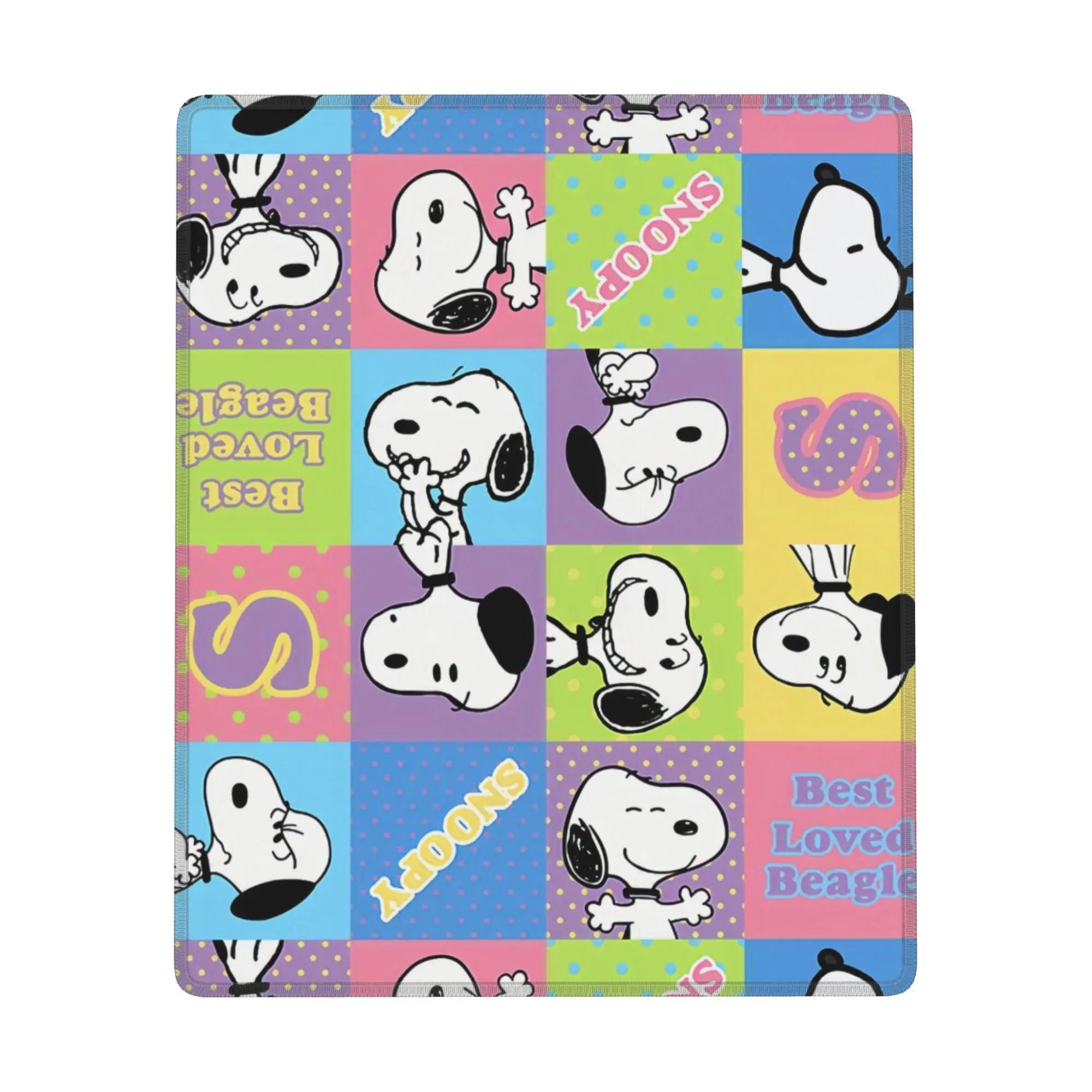 

Snoopy 7x9in коврик для мыши офисный нескользящий компьютерный резиновый коврик для мыши настольный коврик для ПК ноутбук настольный