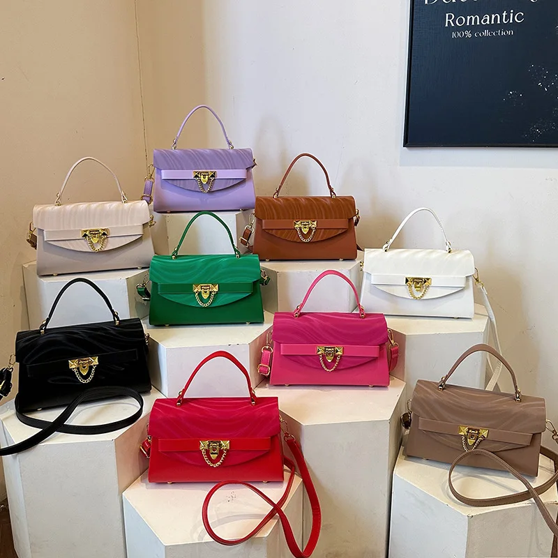 

2025 New Luxury Handbag Women Cross-border Niche Versatile Shoulder Crossbody Square Purse