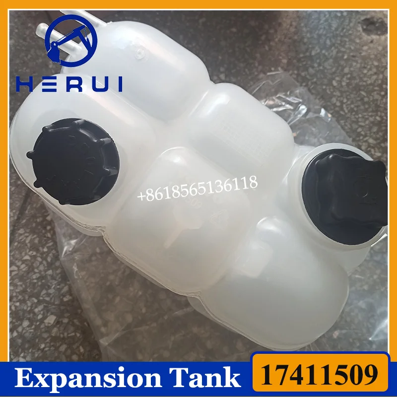 Excavator Parts Cooling Water Tank 17411509 17411510 for EC140B EC210B EC200D EC210D EC220D Expansion Water Tank