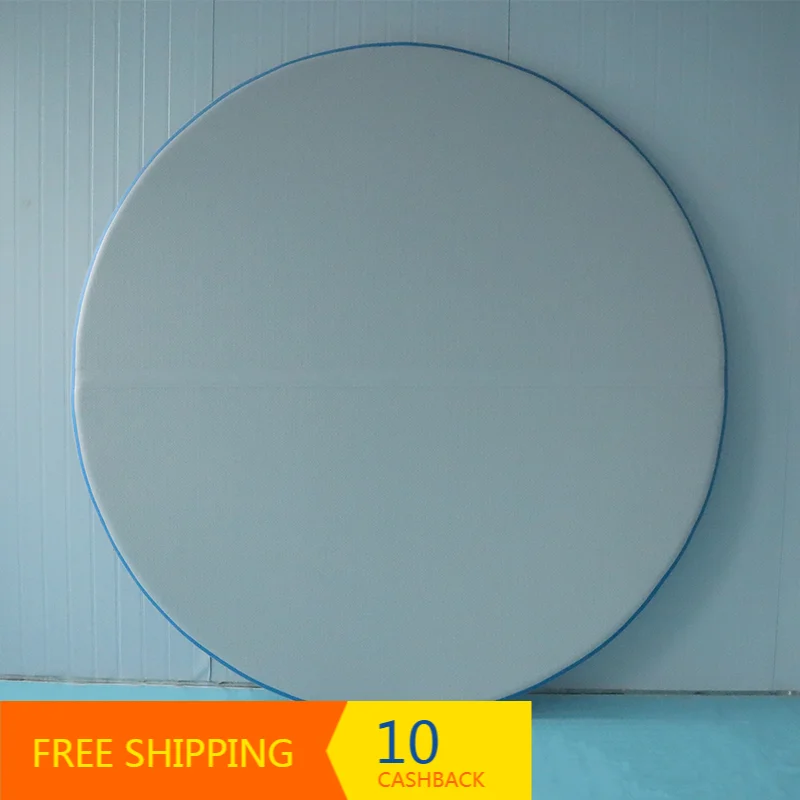 Custom Size Drop‑Stitch Inflatable Round Pool Cover Slats Waterproof Protector for Stock Tank Pools