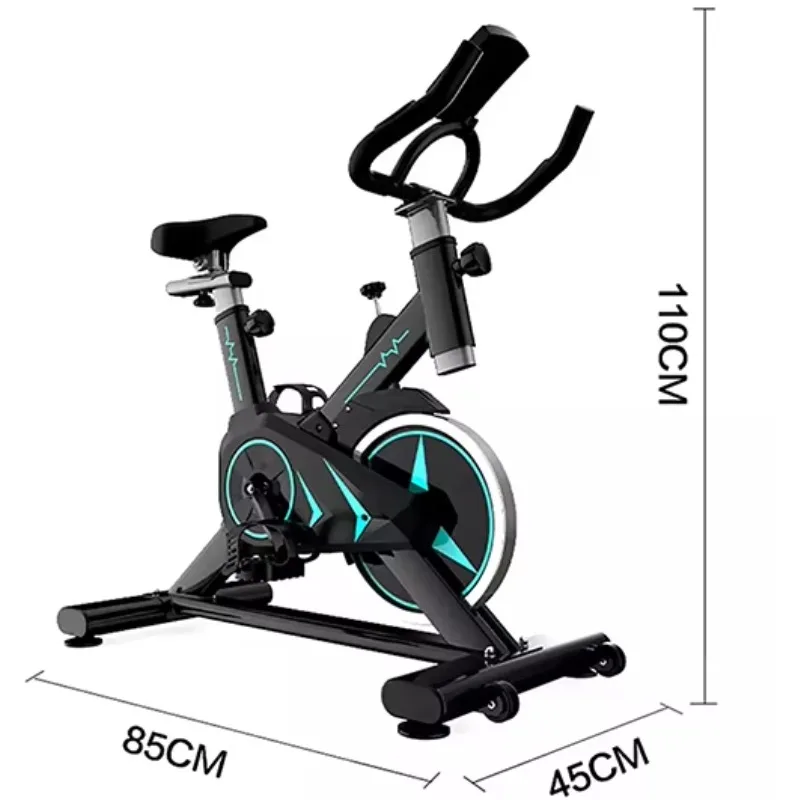 

Home Fitness Stationary Spinning Bike, Compact Ergonomic Design For Daily Body Workout And Indoor Aerobic Exercise