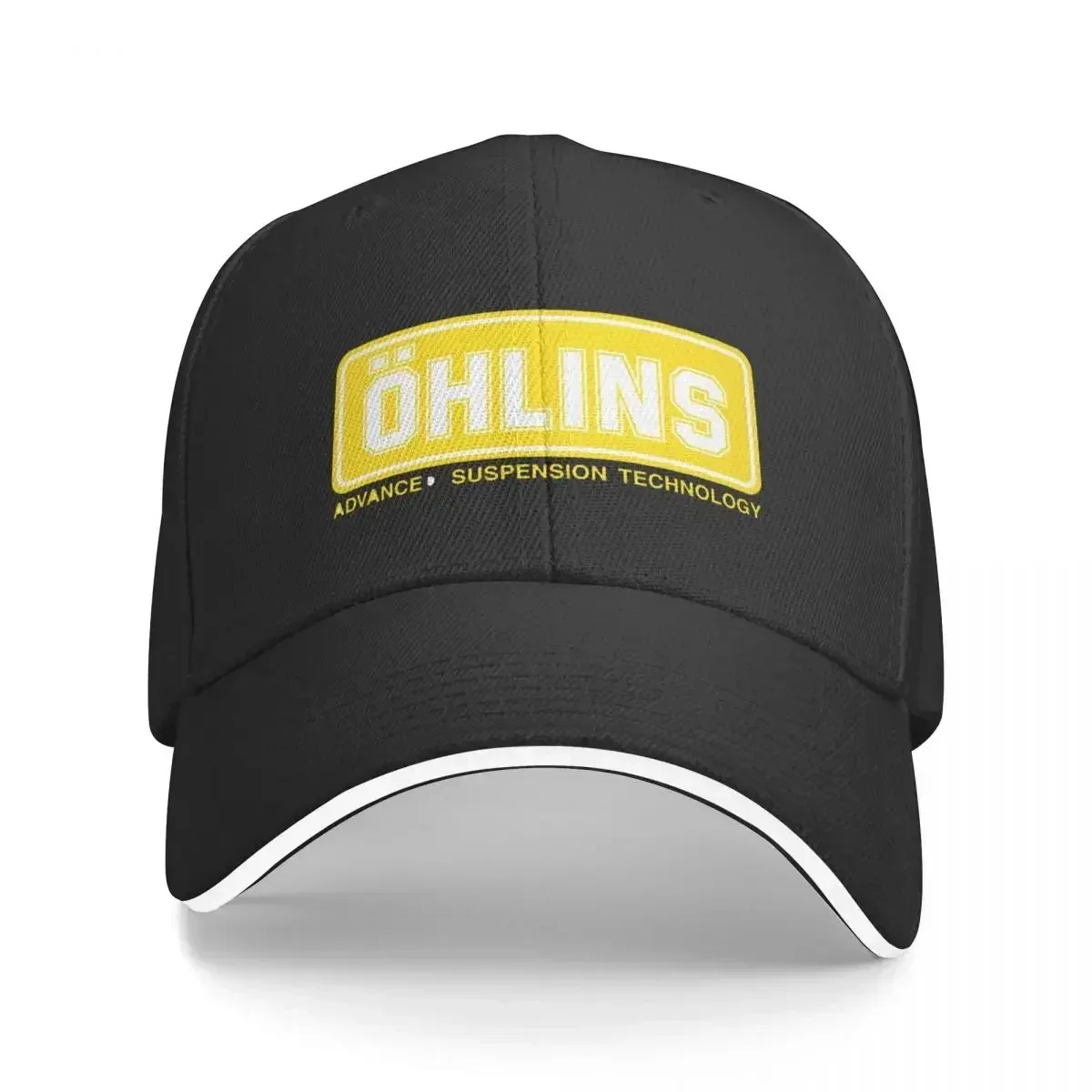 Ohlins Shock Logo Pocket Unisex Caps Outdoor Trucker Baseball Cap Snapback Breathable Hat Customizable Polychromatic Hats