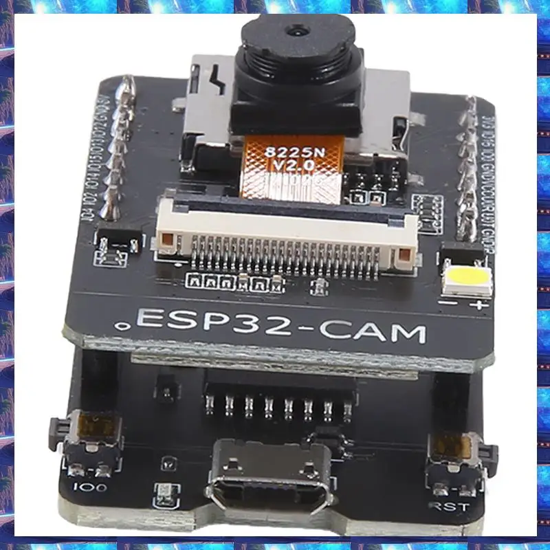 

Комплект модуля Wi-Fi Bluetooth 2025: ESP32, последовательный порт для веб-камеры Wi-Fi, макетная плата ESP32-CAM с антенным модулем, прочный, простой в установке,