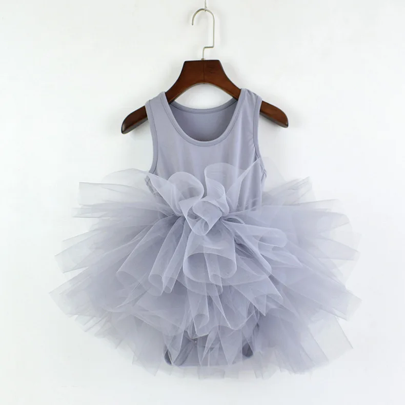 Vestido de tutú de Ballet para niña de 1 a 8 años, vestido profesional de fiesta de baile para niño, disfraz de actuación, vestido de Boda de Princesa para niña