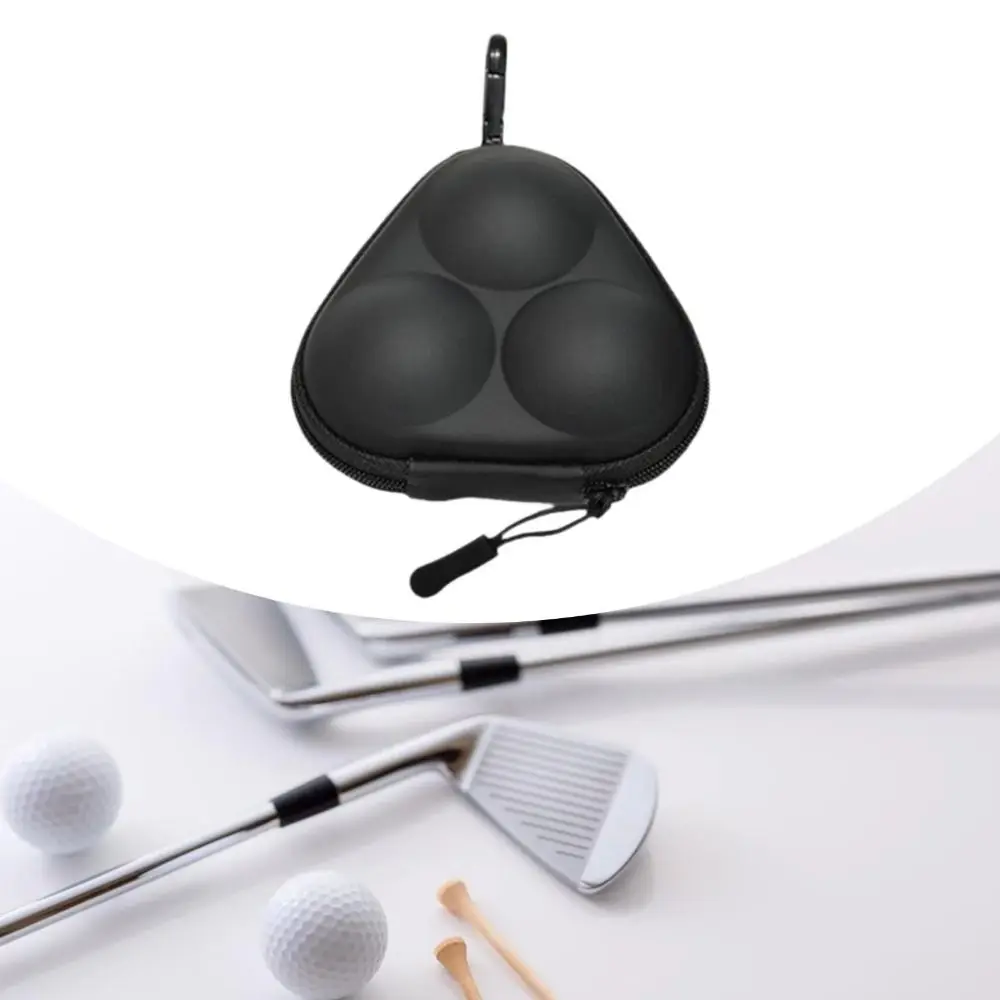 

Retro EVA Golf Ball Storage Bag Detachable Waterproof Golf Ball Storage Case Leak-proof Hang on Small Golfs Pouch Men