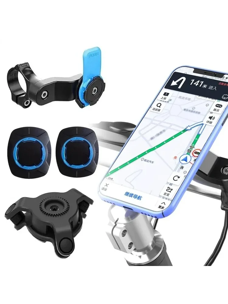 Telefonständer Fahrrad-Handyhalterung Stoßfester Lenker-Handyhalter für Xiaomi iPhone Samsung Motorrad