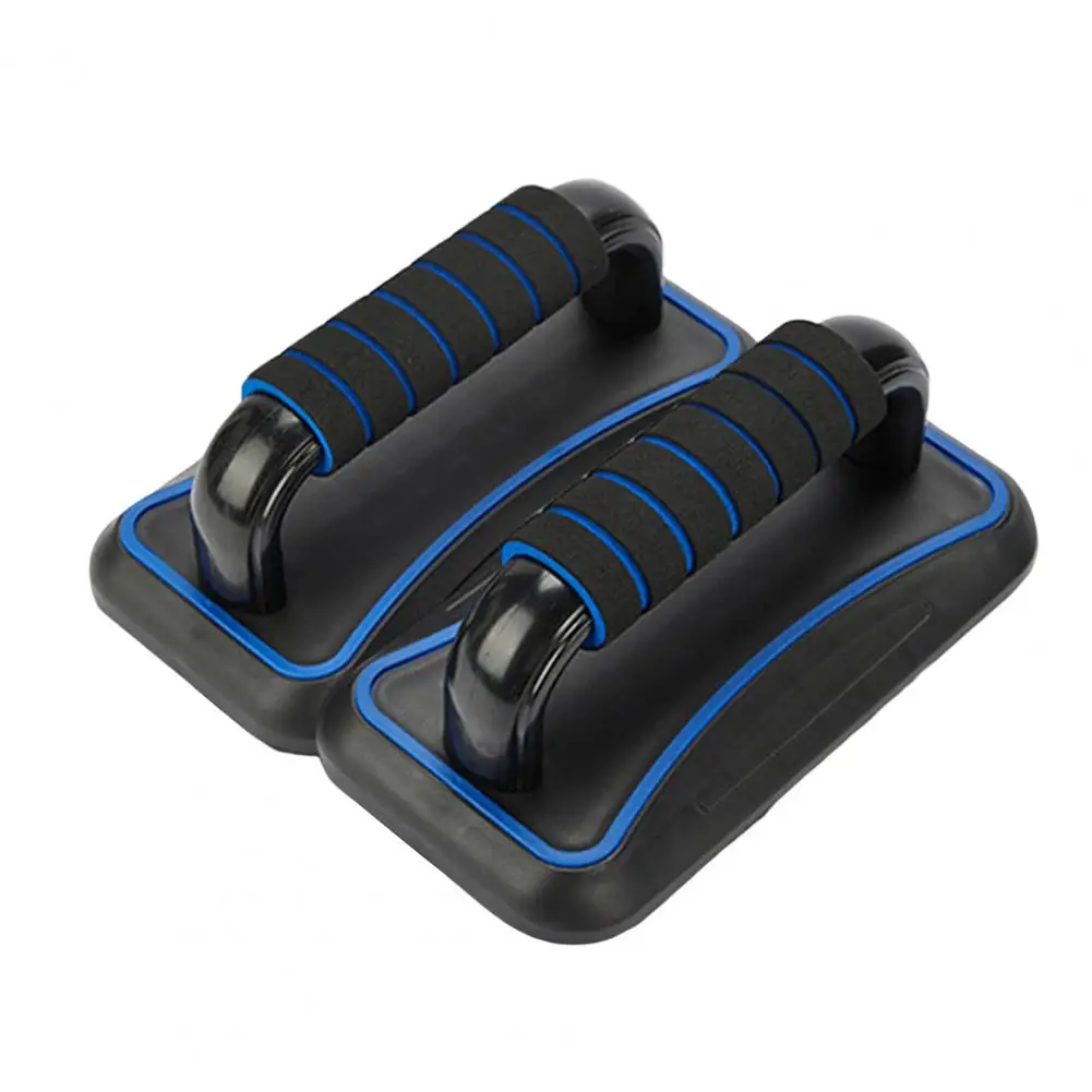 1 Pair Stable Push-Up Bar High Hardness Abdominal Trainer Sweat-Absorbed Floor Push Up Handles Bars Chest Exercise