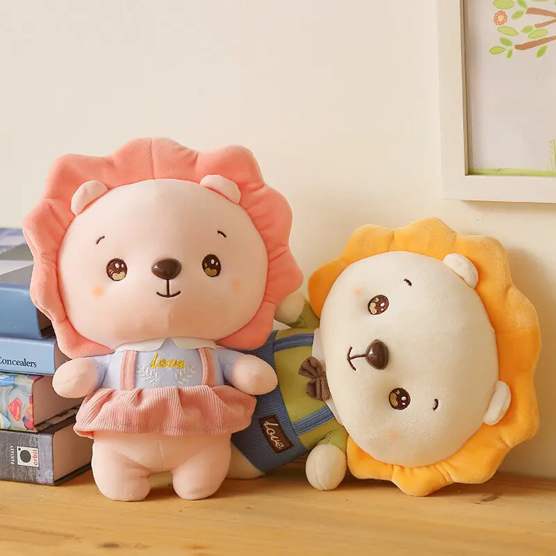 

Cute Lion Plush Toys, Soft Lion Dolls, Toy for Kids Girls, Lion Stuffed Animal Toys, Plush Lion, Children's Companion Toys