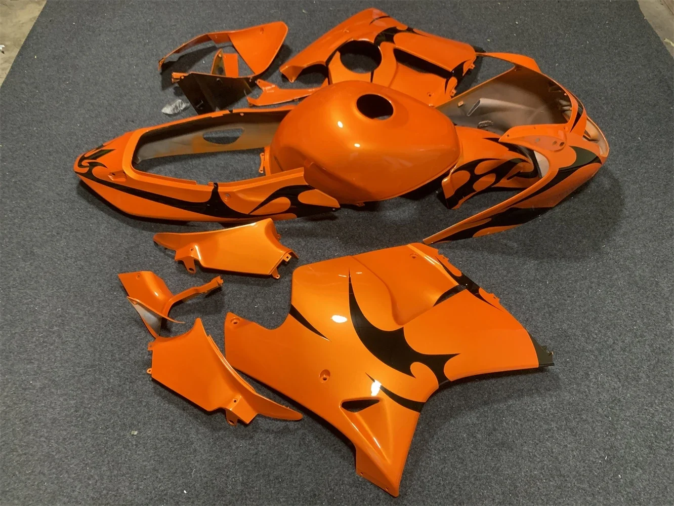 Motorcycle Fairing kit for CBR1100XX 1996 1997 1998 2000 2001 2002 2003 2004 2005 2006 2007 CBR1100 96 -07 Fairing Orange