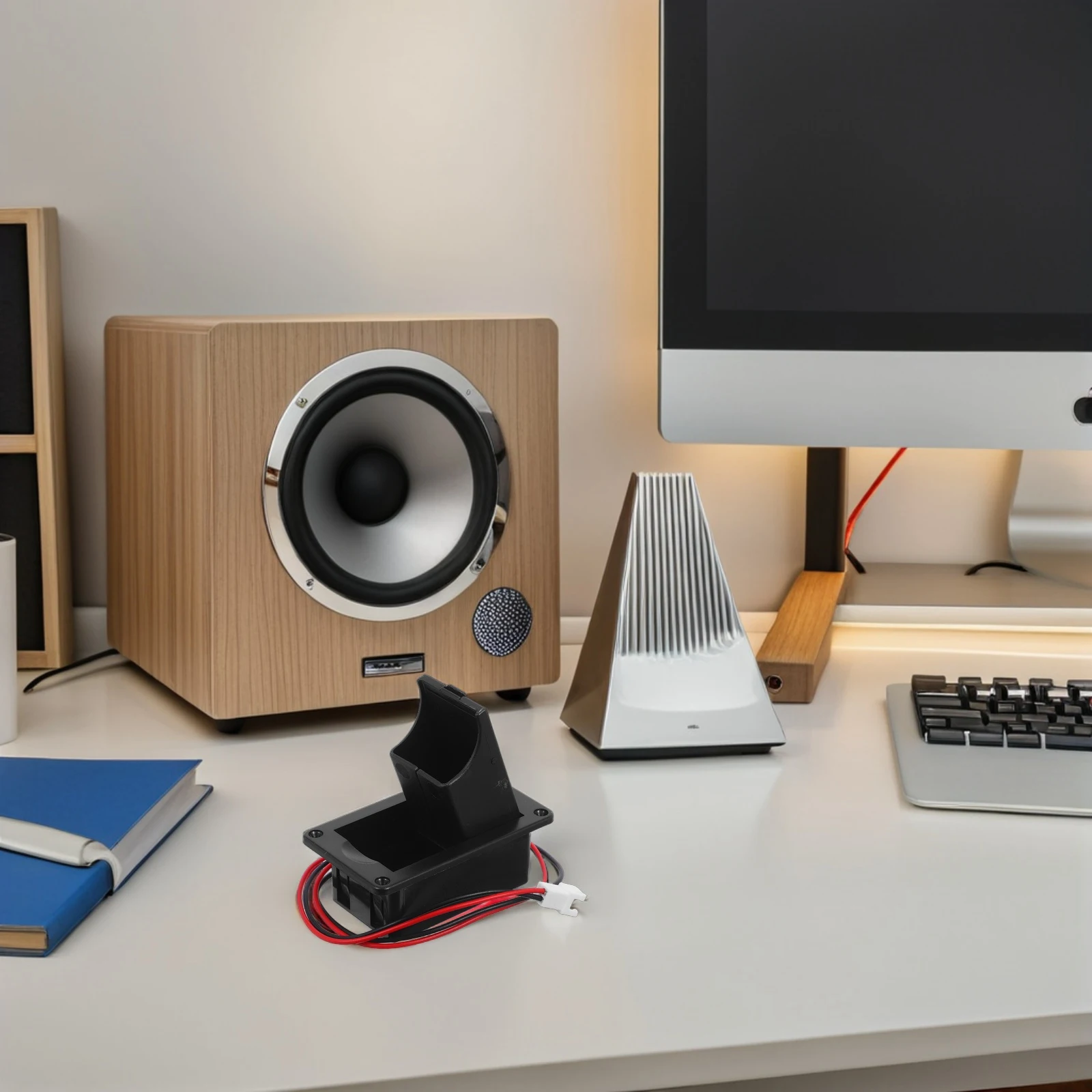 

2pcs Guitar Box Black Holder Case For Acoustic Bass Pickup Active Parts Secure Fit Lightweight Oxidation