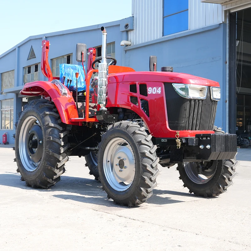 90HP 4WD Pro-Level Tractor w/ Loader, High-Performance for Large-Scale Farming & Earthmoving | Reliable & Fast Shipping