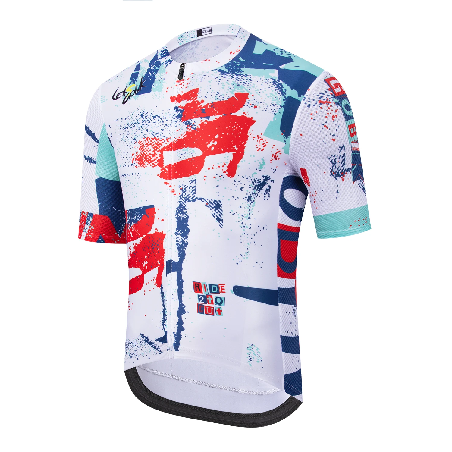 

RAUDAX Summer Men's Short-sleeved Cycling Jersey Road Cycling Jersey Clothes Mountain Bike Sportswear With Three Pockets