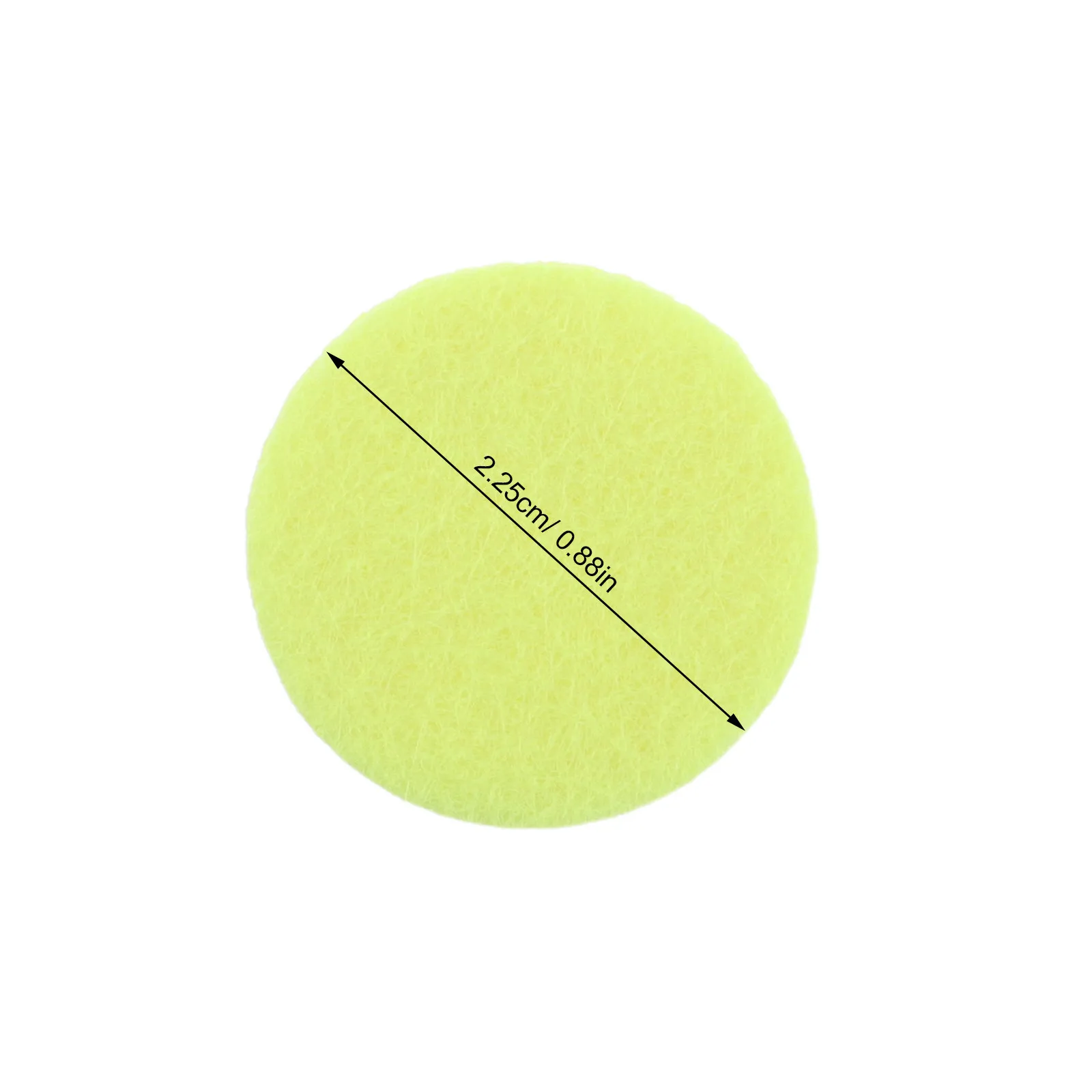 300Pcs Car Diffuser Refill Pads Round 30Mm Essential Oil Absorbent Replacement Pads Air Freshener Vent Scent Aromatherapy