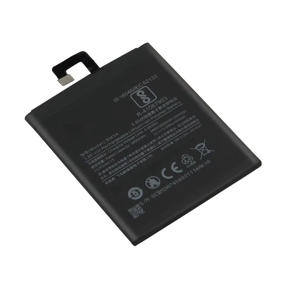 Produktion im Jahr 2024 Ersatzakku Mi BN3A 3000 mAh für Xiaomi Redmi GO Hochwertige Handybatterien mit Werkzeug