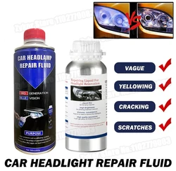 50/100ml/150g Car Headlight Restoration Liquid Headlight Polishing Evaporator Liquid Chemicals Headlight Polish Headlight Liquid