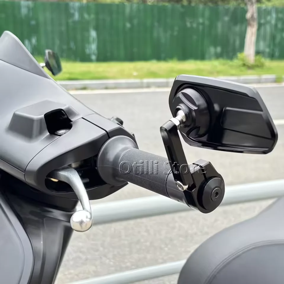 New Motorcycle Handlebar Mirror Triangle Bar End Mirror Rearview Mirror For Vespa Sprint 150 Primavera GTS 300 GTV Accessories