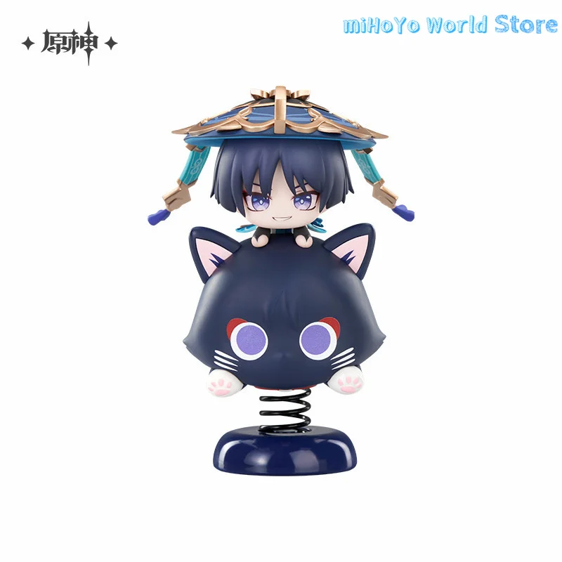 Original Wanderer Figurine Model Q version Ornament Genshin Impact Wanderer Rocking Fun Cosplay Scaramouche Birthday Gifts