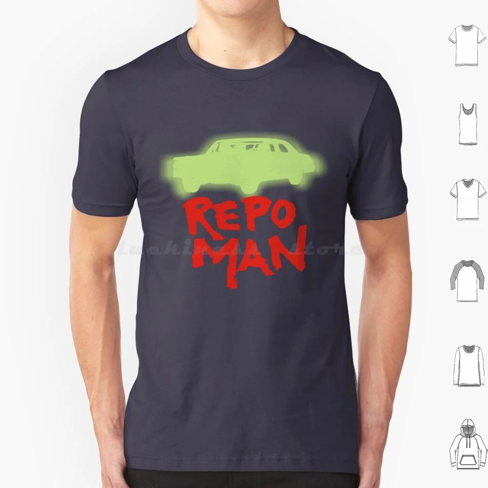 Repo Man T Shirt 6xl Cotton Cool Tee Punk Movies 80s Movie