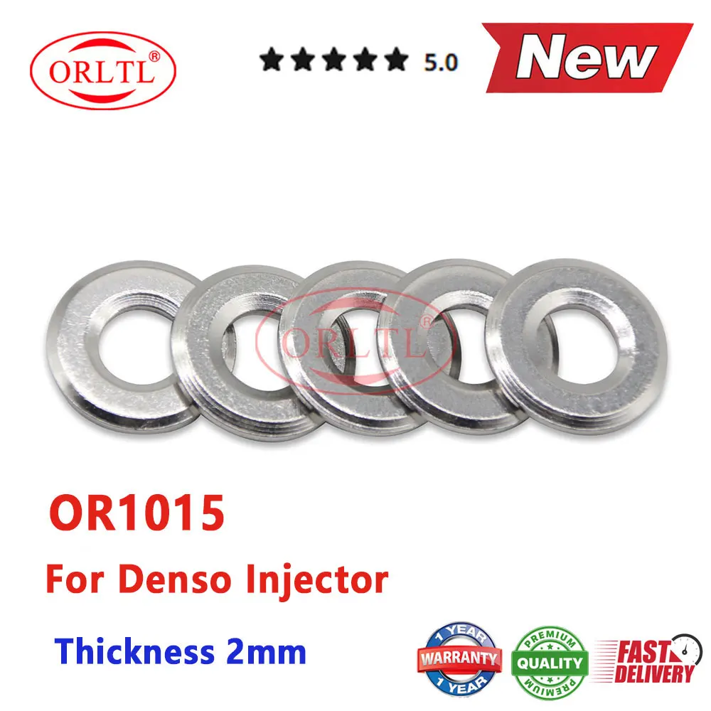 30 PCS For Denso Diesel Common Rail Injector Nozzle Washer 11176-26010 Stainless Washer 2mm 1465A041