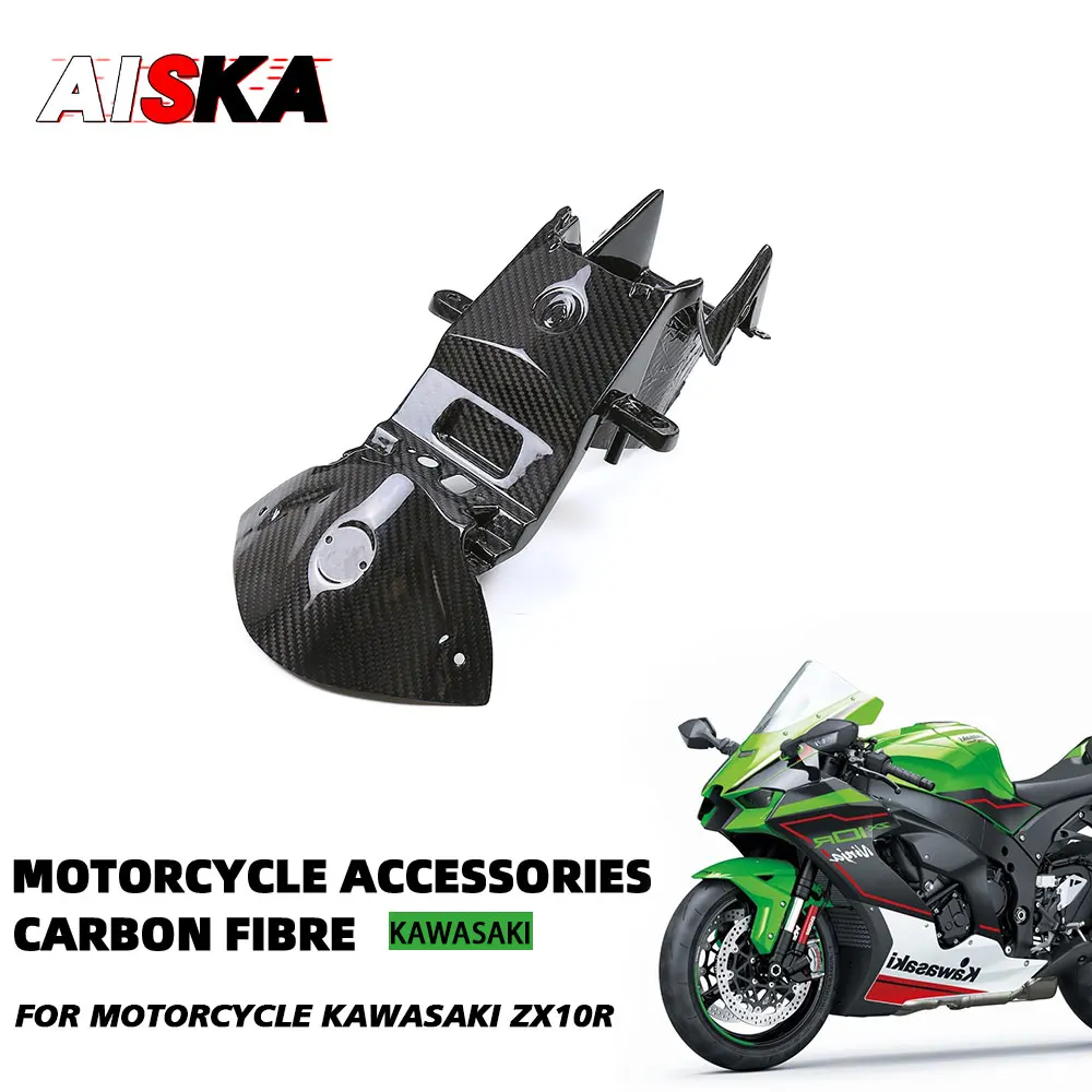 

3K Full 100% Carbon Fiber Front Fairing Air Intake Pipe Cover Motorcycle Body Kit For Kawasaki ZX10R ZX-10RR 2021 2022 2023 2024