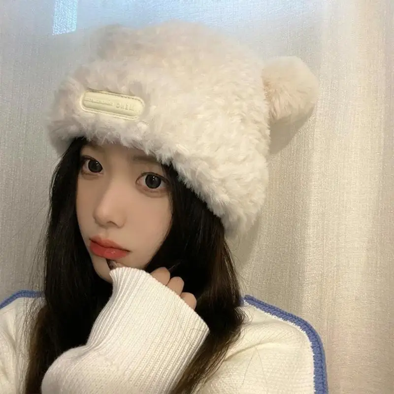 대형 곰 모자 새해 겨울 파티 장식 축제 무대 쇼 h7ef