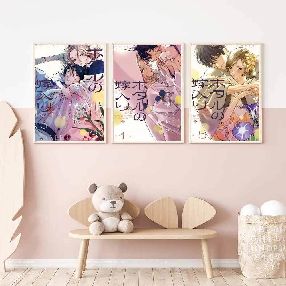 Anime F-Firefly W-Wedding Poster Versatile HD Waterproof Wall Art Self-Adhesive Decor for Any Space Ideal Gift