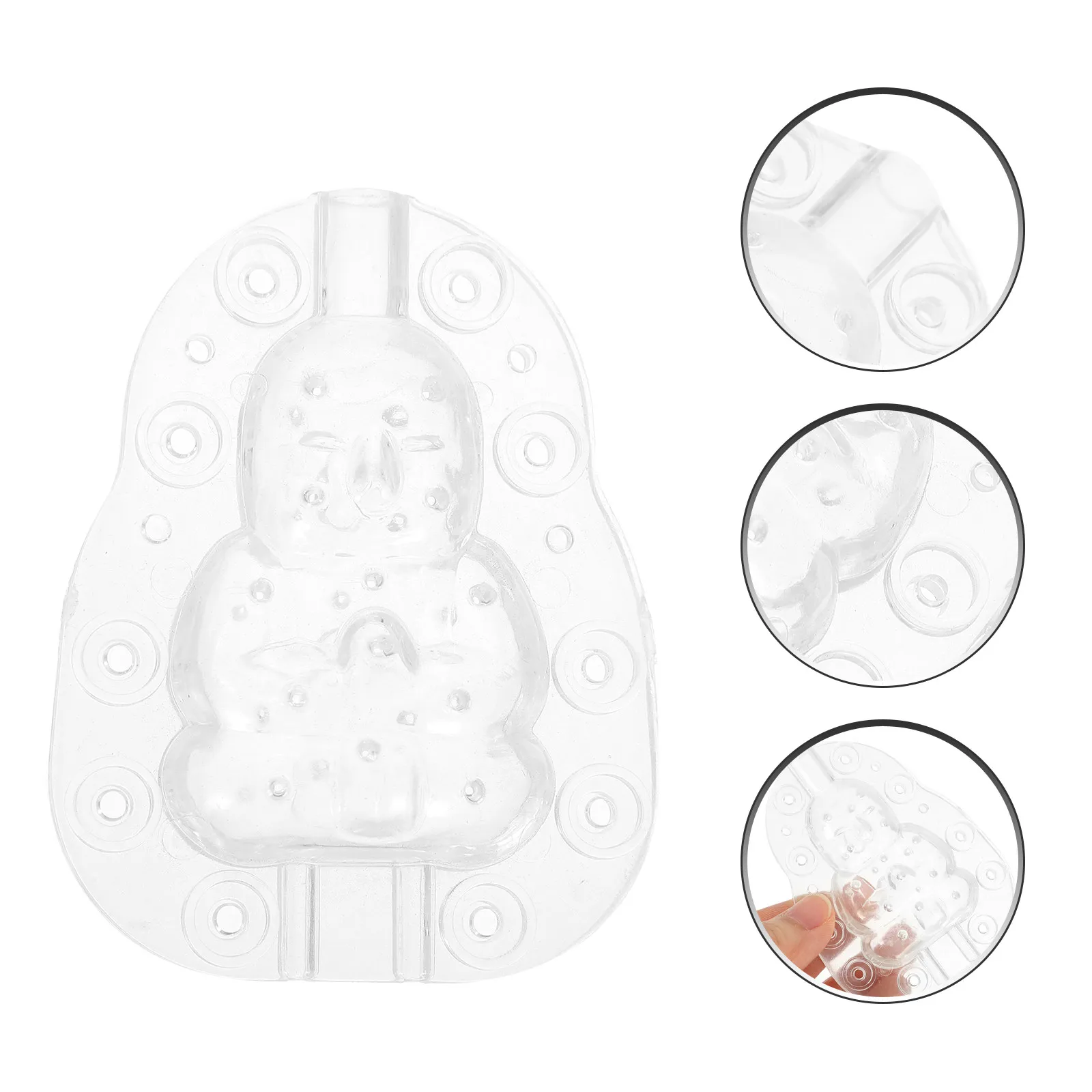 3Pcs Fukuwawa Fruit Growing Shaping Mold Transparent Plastic Melon Vegetable DIY Garden Pressure Resistant Melon Ginseng Fruit