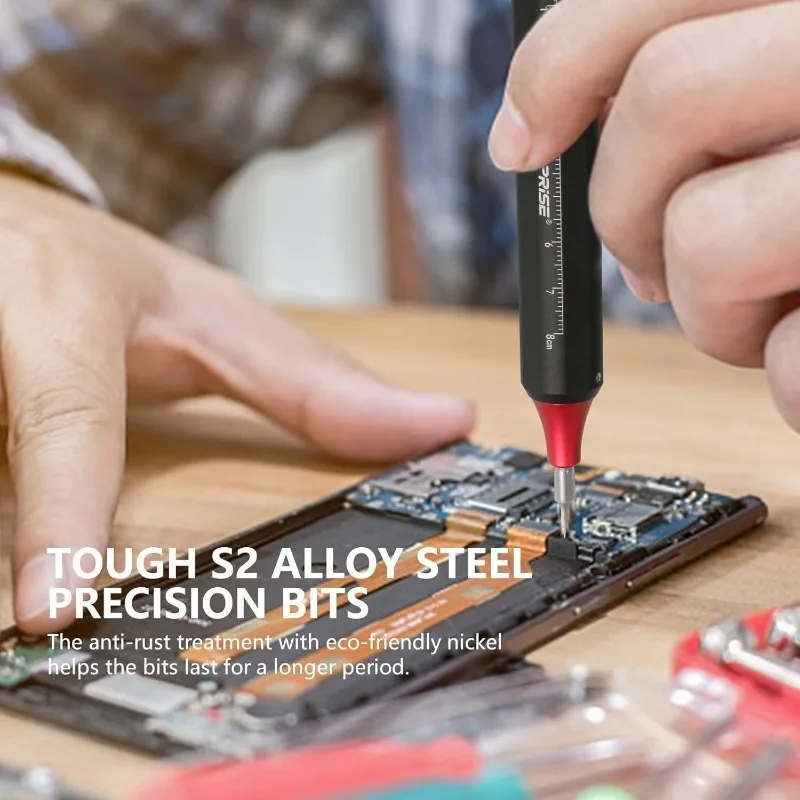 طقم مفك براغي صغير 22 في 1 طقم مفك برغي يدوي على شكل قلم مفكات صغيرة مفك مغناطيسي أدوات متعددة