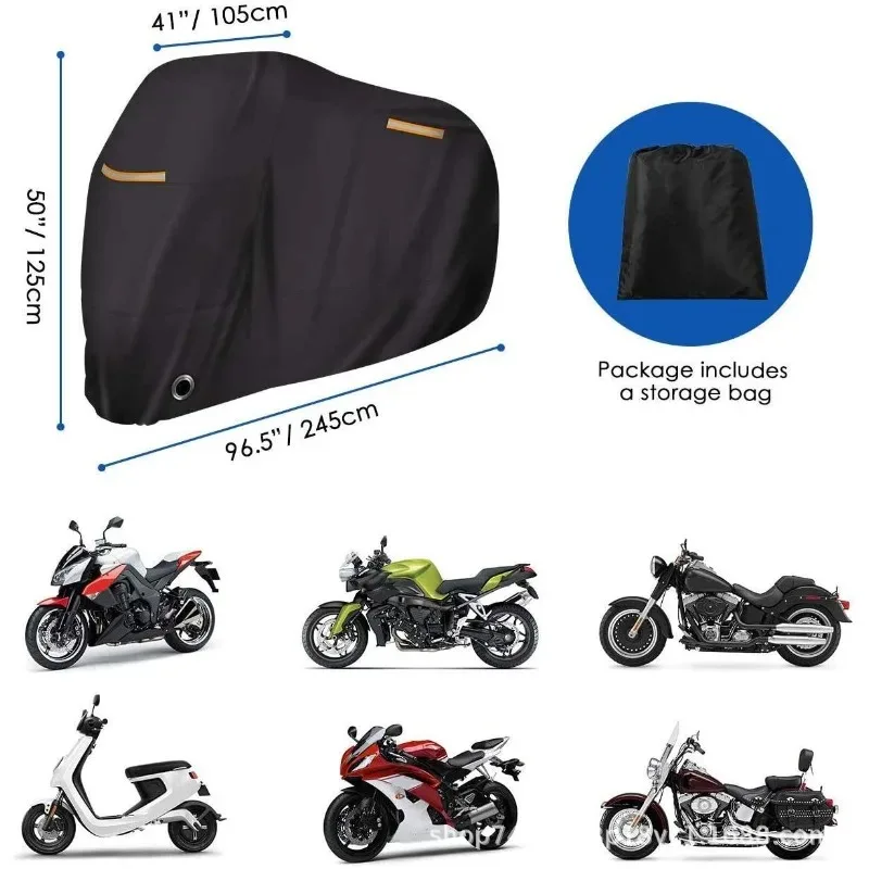 

Universal 190T Bike Scooter Electric Vehicle Cover Waterproof Sunproof Outdoor Dust Protection