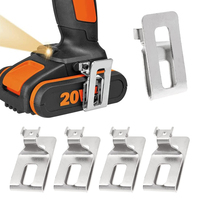 1/2/3PCS Waist Buckle Belt Clip Hooks with Screw for Worx 20V Drills Impact Driver Power Tool Accessories WX291L WX352L.9 WX352L