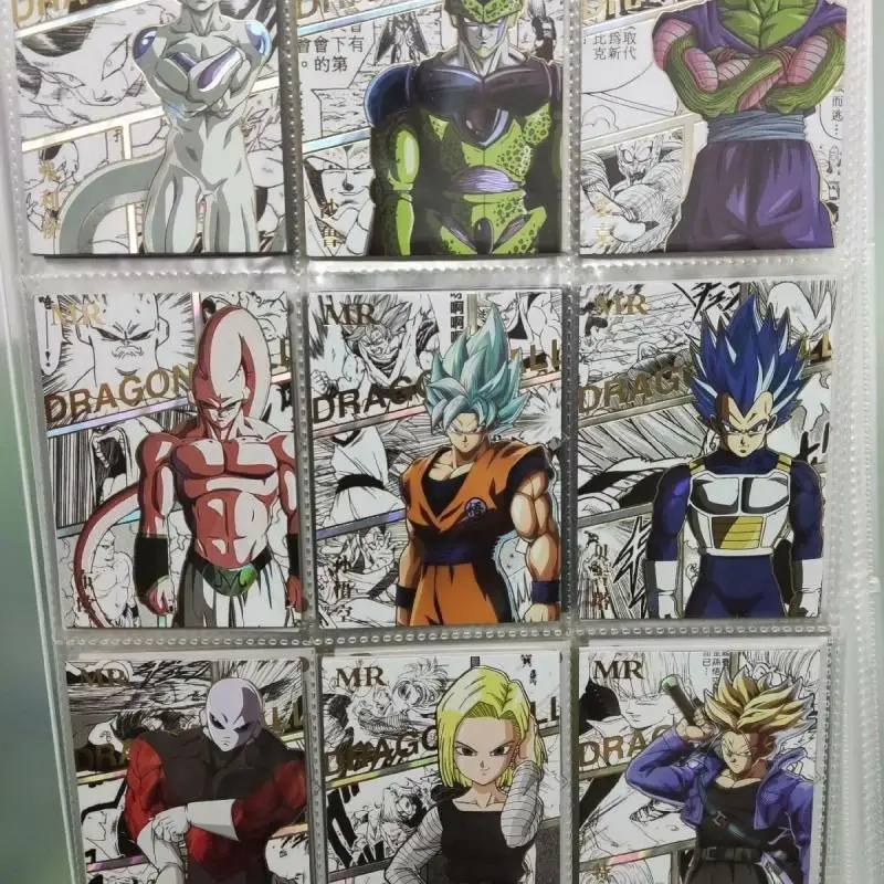 Anime Dragon Ball Son Goku Broli Gogeta Vegetto Android 21 Bulma EX SP MR UR card boy Toy collection Birthday Christmas gift